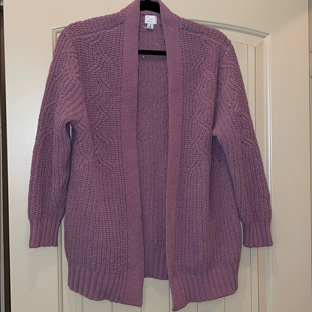 A New Day Purple/pink-ish Cardigan